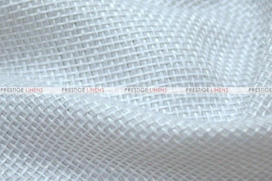 Jute Linen - Fabric by the yard - White