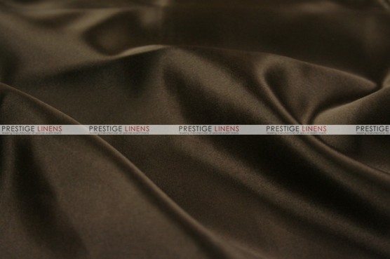 Lamour Matte Satin - Fabric by the yard - 348 Chocolate