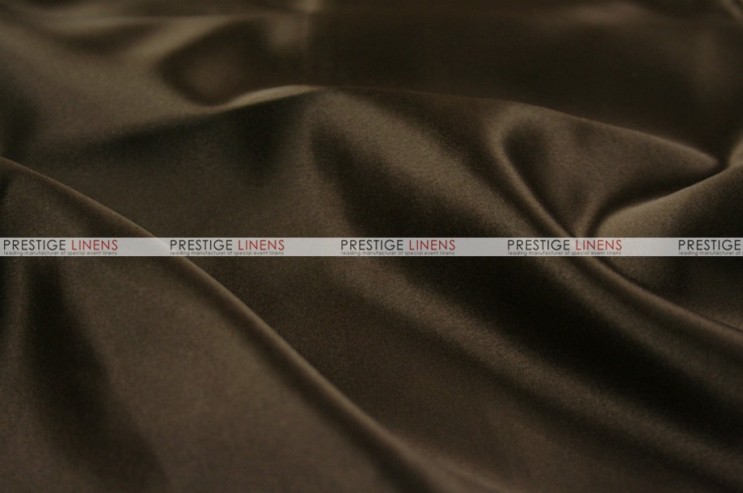 Lamour Matte Satin - Fabric by the yard - 348 Chocolate