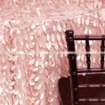 Leaf Petal Taffeta - Fabric by the yard - Blush Pink