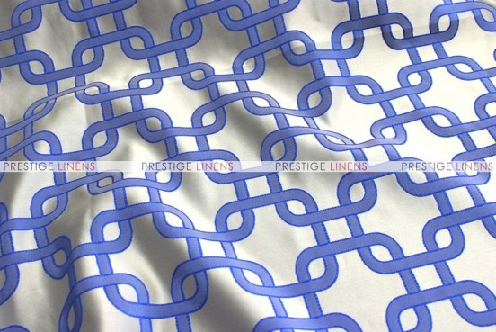 Links Jacquard - Fabric by the yard - Blue