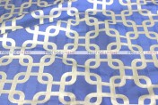 Links Jacquard - Fabric by the yard - Blue