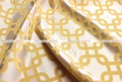 Links Jacquard - Fabric by the yard - Mustard