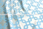 Links Jacquard - Fabric by the yard - Turquoise