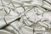Lodi - Fabric by the yard - Silver