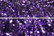 Mesh Sequins Embroidery - Fabric by the yard - Purple