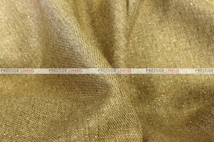 Metallic Linen - Fabric by the yard - Gold
