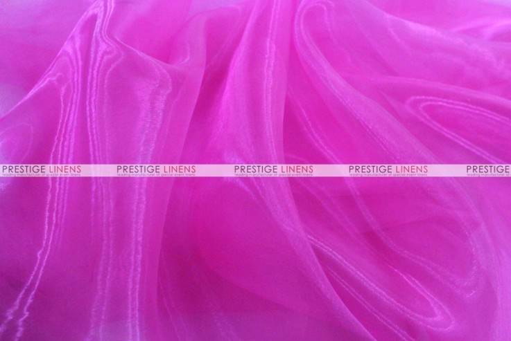 Mirror Organza - Fabric by the yard - 529 Fuchsia