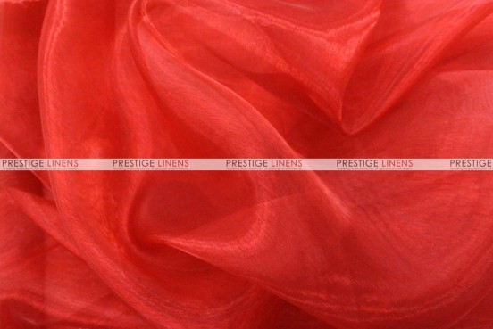 FWD 60 100% Polyester Organza Craft Fabric By the Yard, Red