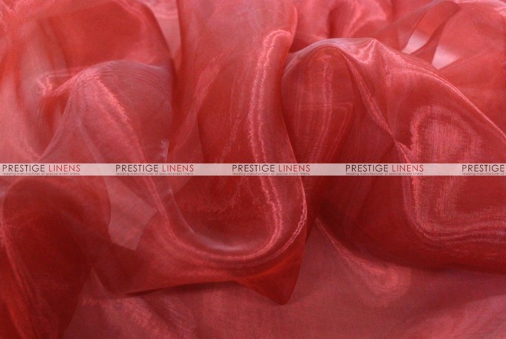 Mirror Organza - Fabric by the yard - 627 Cranberry