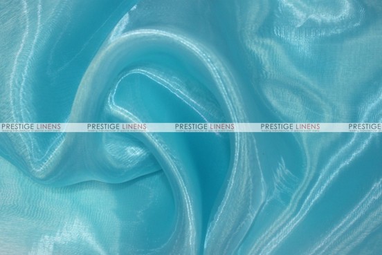 Mirror Organza - Fabric by the yard - 936 Lt Aqua