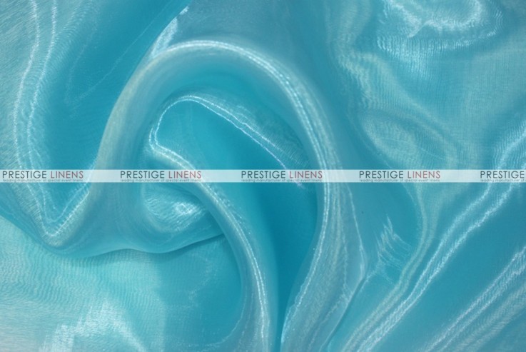 Mirror Organza - Fabric by the yard - 936 Lt Aqua