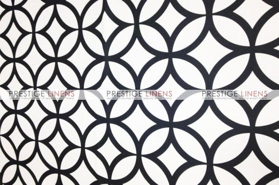 MJS Print - Retro - Fabric by the yard - Black