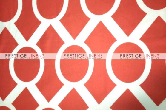 MJS Print - Sydney - Fabric by the yard - Coral