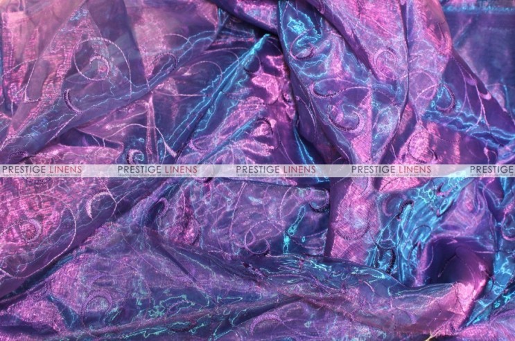 Organza Swirl - Fabric by the yard - 1036 Barney