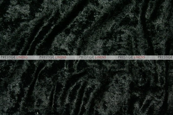 Panne Velvet - Fabric by the yard - Black