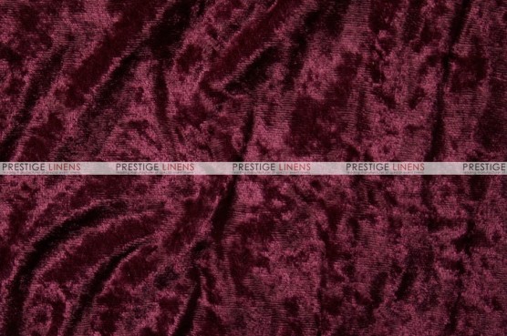 Panne Velvet - Fabric by the yard - Burgundy