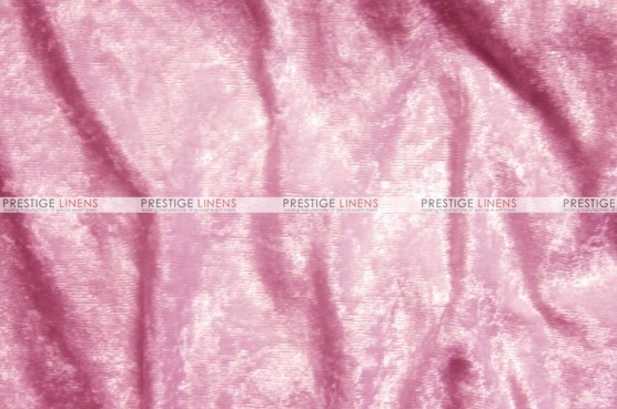 Panne Velvet - Fabric by the yard - Candy Pink