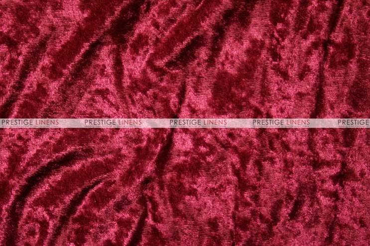 Panne Velvet - Fabric by the yard - Cranberry