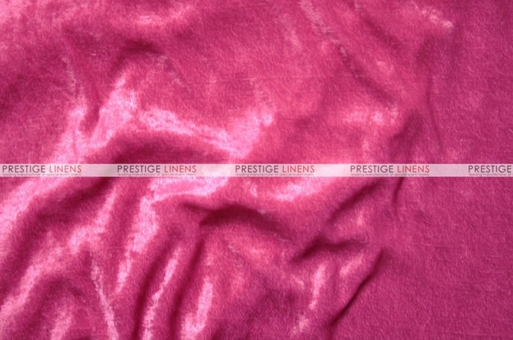 Panne Velvet - Fabric by the yard - Fuchsia