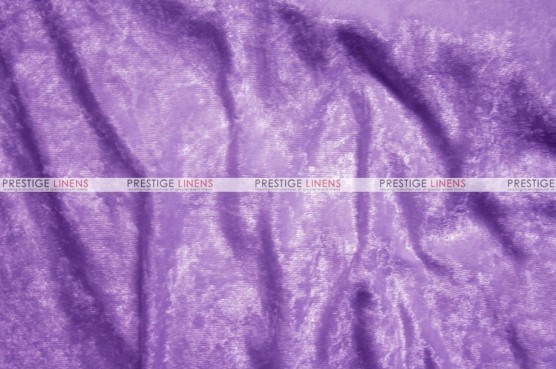 Panne Velvet - Fabric by the yard - Lavender - Prestige Linens