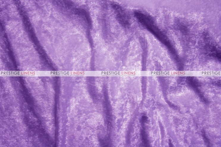 Panne Velvet - Fabric by the yard - Lilac