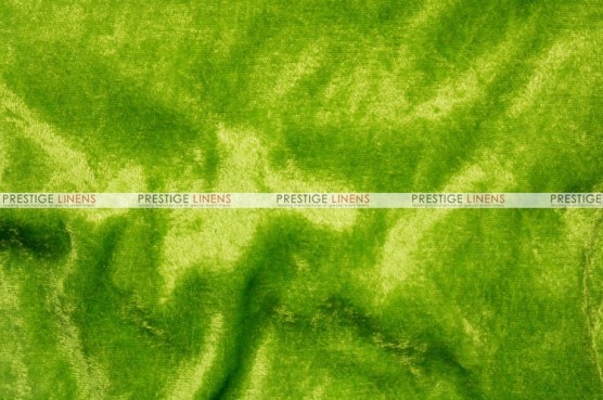Panne Velvet - Fabric by the yard - Lime