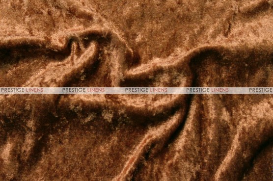 Panne Velvet - Fabric by the yard - Mocha