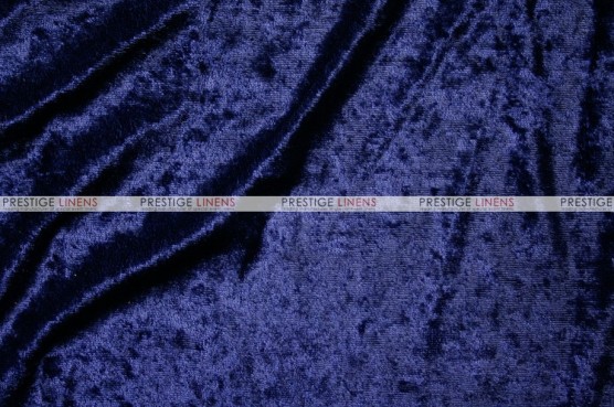 Panne Velvet - Fabric by the yard - Navy