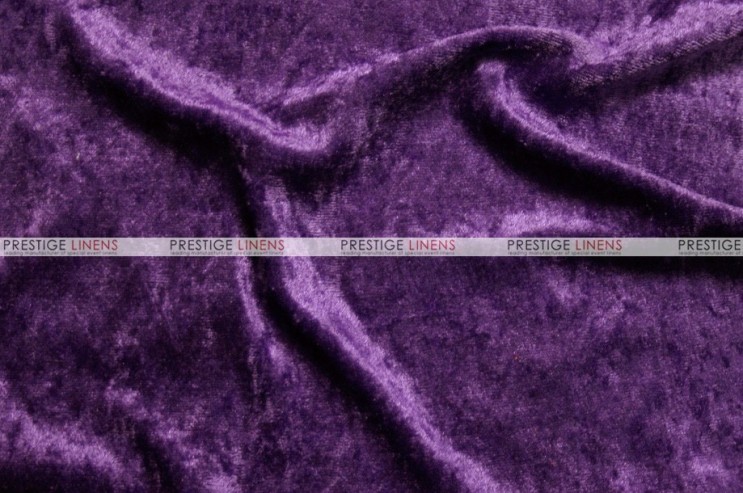 Panne Velvet - Fabric by the yard - Plum