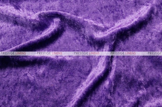 Panne Velvet - Fabric by the yard - Purple