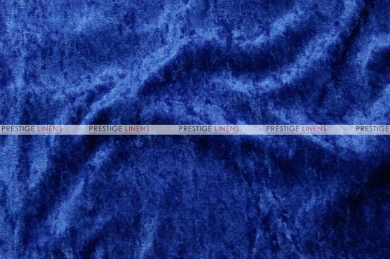 Panne Velvet - Fabric by the yard - Royal