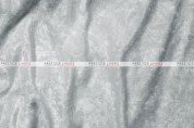 Panne Velvet - Fabric by the yard - White