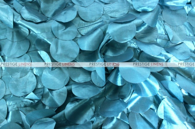 Petal Taffeta - Fabric by the yard - Teal