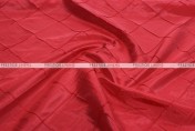 Pintuck Taffeta - Fabric by the yard - Red