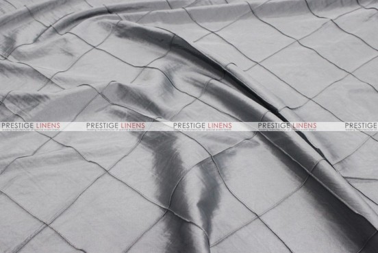 Pintuck Taffeta - Fabric by the yard - Silver