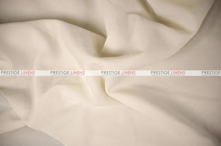 Polyester Poplin - Fabric by the yard - 128 Ivory