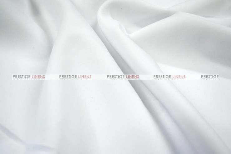 Polyester Poplin (Double-Width) - Fabric by the yard - 126 White