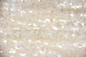 Raindrop Sequins - Fabric by the yard - Champagne