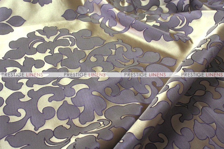Regal Jacquard - Fabric by the yard - Purple