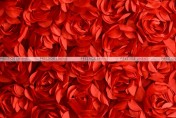 Rose Bordeaux - Fabric by the yard - Red