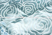 Rose Jacquard - Fabric by the yard - Aqua