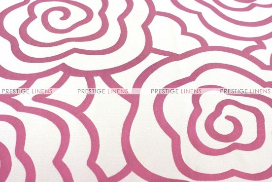 Rose Jacquard - Fabric by the yard - Fuchsia
