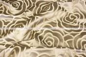 Rose Jacquard - Fabric by the yard - Gold