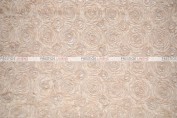 Rosette Chiffon - Fabric by the yard - Champagne