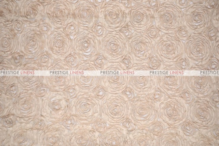 Rosette Chiffon - Fabric by the yard - Champagne
