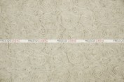 Rosette Chiffon - Fabric by the yard - Ivory