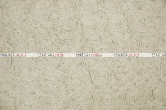 Rosette Chiffon - Fabric by the yard - Ivory