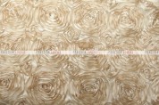 Rosette Satin - Fabric by the yard - Champagne