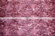 Rosette Satin - Fabric by the yard - Dk Mauve